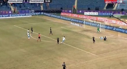 Olcay Sahan Goal - Osmanlispor 0-1 Trabzonspor 11.02.2017
