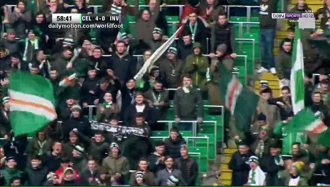 Moussa Dembele Hat-trick Goal HD - Celtic 4 - 0 Inverness - 11.02.2017 HD