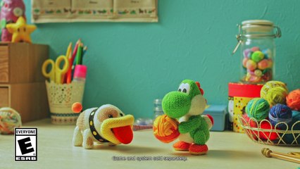Poochy and Yoshi's Woolly World Official Go Fetch Trailer
