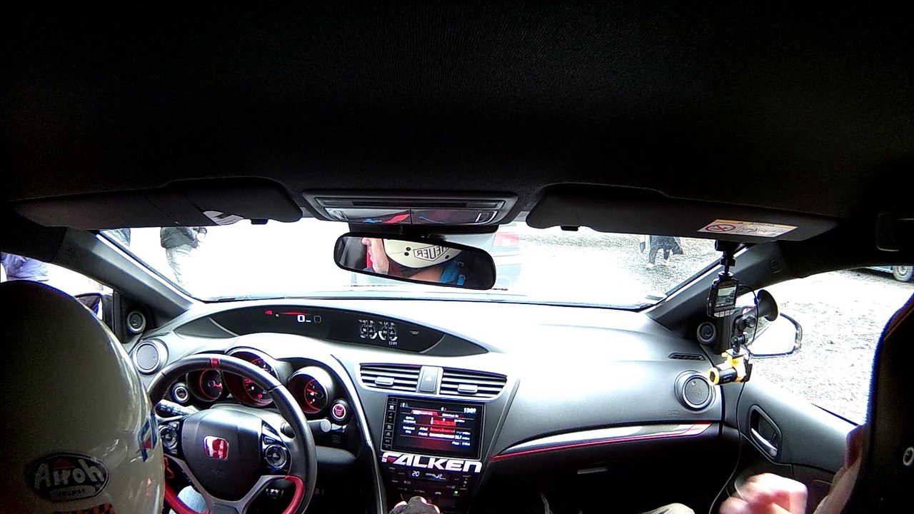 Circuit du Parc Honda civic Type R 2015 Falken