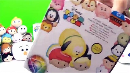 Поделки разных загрузок Дисней ЦУМ! Краска ЦУМ ЦУМ Минни Маус игрушка краски DIY ремесло видео стоп-Моушн ツムツム