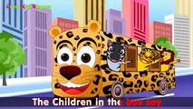 The Wheels On The Bus Nursery Rhymes for Children | Animal Nursery Rhymes | Kids Songs