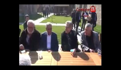 Zülfü Livaneli'den Ahmet Türk'e ziyaret