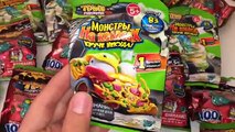 Trash Monsters,Новогодний Выпуск Трэш Монстриков new!!!,как Unboxing Kinder Surprise Trash Pack