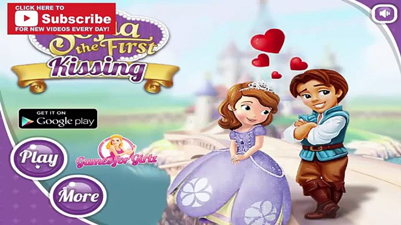 Sofia The First Kissing - Princess Sofia Falls in Love with Prince Full Game Episode