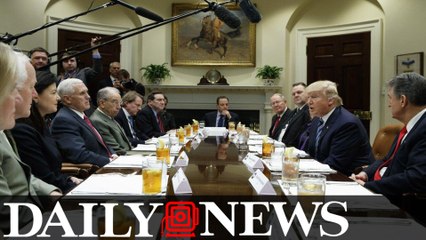 President Trump Insults Sen. Warren At ‘Awkward’ White House Meeting