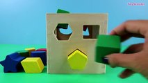 LEARN SHAPES NAMES w/ Fun Wooden Toy Set – Educational Kids Toddlers ESL