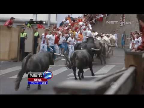 Ribuan Orang Hadiri Pembukaan Festival Pamplona - NET5