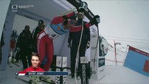 Olivier Jenot fait une lourde chute aux mondiaux de St-Moritz en ski alpin.