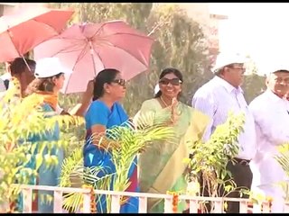 Aircraft Showing Dangerous Stunt in A  Air Show Held in India