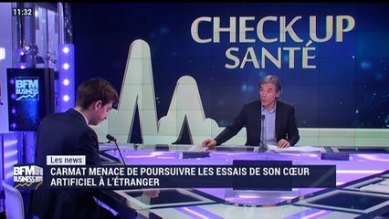 Les news: La société Carmat va-t-elle quitter la France pour les Etats-Unis ? - 11/02