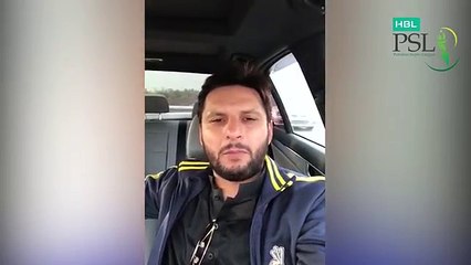 Shahid Afridi​ is all set to enthrall us once again this HBL PSL