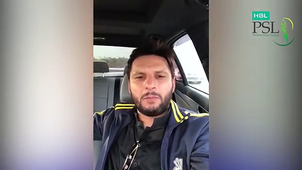 Shahid Afridi​ is all set to enthrall us once again this HBL PSL