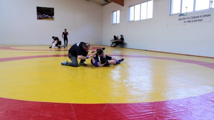 Championnat de lutte adaptée du Haut-Rhin à Moosch le 09 02 2017 vidéo suite