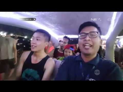 Tim Traveler 4 Nikmati Lebaran di Pantai Wisata Pangandaran - NET24