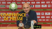 Conférence de presse AC Ajaccio - Valenciennes FC (3-2) : Olivier PANTALONI (ACA) - Faruk HADZIBEGIC (VAFC) - 2016/2017
