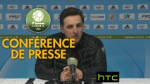 Conférence de presse Amiens SC - Gazélec FC Ajaccio (4-0) : Christophe PELISSIER (ASC) - Jean-Luc VANNUCHI (GFCA) - 2016/2017