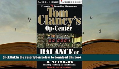 PDF [DOWNLOAD] Tom Clancy s Op Center: Balance of Power BOOK ONLINE