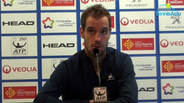 ATP - Open Sud de France 2017 - Richard Gasquet : Jamais je n'aurais joué cette semaine si ce n'était pas Montpellier