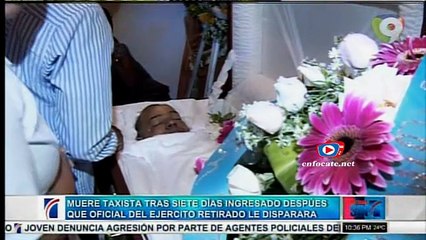 Muere taxista luego de que un oficial retirado del ejercito le disparara