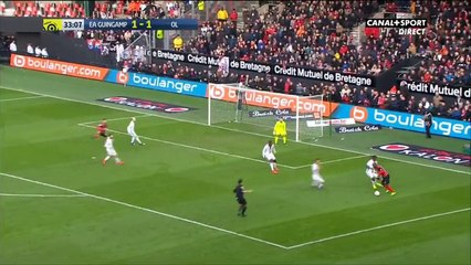 Nicolas Benezet Goal HD - Guingamp 2-1 Lyon 11.02.2017