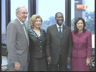 Audience de la ministre américaine chargée du travail accordée au président de la république