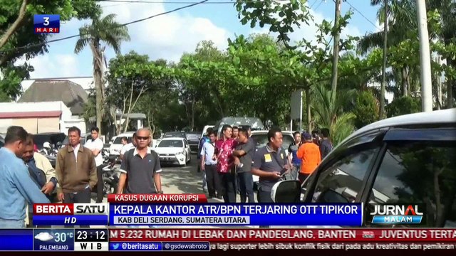 Enam Pegawai Badan Pertanahan Nasional Deli Serdang Terjaring OTT