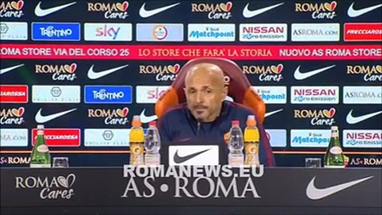 11022017 Conferenza stampa Spalletti alla vigilia di Crotone-Roma