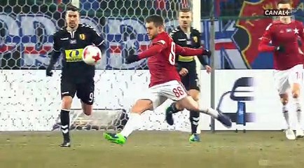 Patryk Malecki  Goal HD - Wisla	1-0	Korona Kielce 11.02.2017