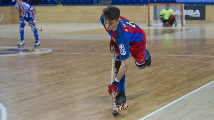 FCB Hoquei: Marc Palazón debuta amb el primer equip
