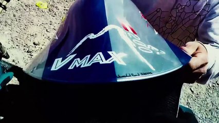 record du monde en vélo à 167 kmh par Max Stöckl