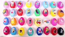 Surprise Eggs Angry Birds Peppa Pig Minions Hello Kitty Disney Frozen Spiderman MLP Huevos Sorpresa