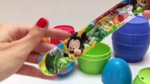 Learn Colours & Sizes with Nesting Stacking Cups Surprise Eggs Toy Videos