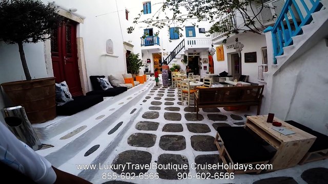 Mykonos Alleys Call Cruise Holidays | Luxury Travel Boutique 955-602-6566 855-602-6566 Toronto, Ontario travel agency
