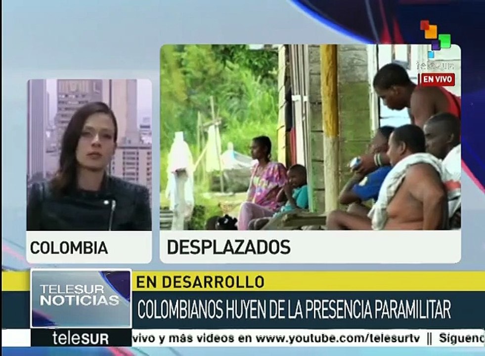 Colombianos son amenazados por paramilitares en todo el territorio
