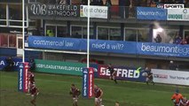 Highlights from the Super League clash between Wakefield and Wakefield 8-12 Hull FC 12.02.2017