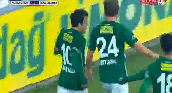 Batalla P. (Penalty) Goal - Bursaspor	1-1	Fenerbahce 11.02.2017