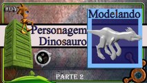 Blender Tutorial: Modelagem de Personagem 3D - Modelando Personagem Dinossauro 2/2