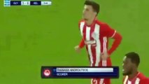 Athanasios Androutsos Goal HD - Olympiakos Piraeus 1-0 AEL Larissa 11.02.2017