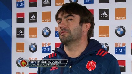 XV de France - Dubois - "Beaucoup plus de pression sur ce match-là"