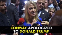 Kellyanne Conway apologized to Trump for promoting Ivanka brand