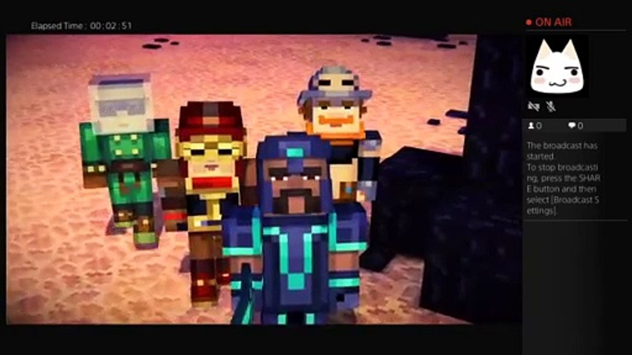 Minecraft story mode