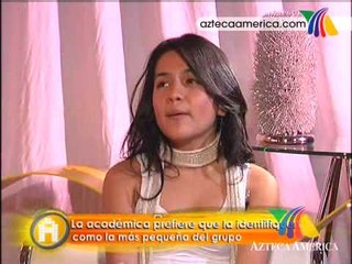 La academica Giovanna se confiesa con Rafael Araneda