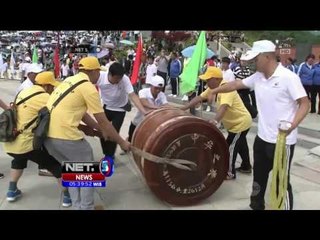 Memecut Gangsing Raksasa Menjadi Primadona di Kompetisi Memecut Cina - NET5