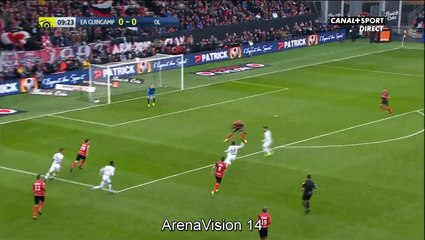 Guingamp 0-1 Olympique Lyon 11-02-2017
