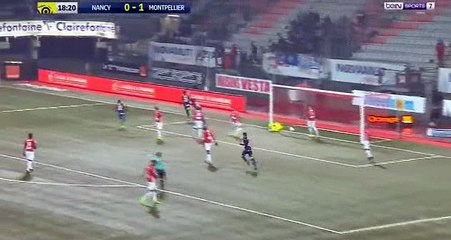 Steve Mounie  Goal - Nancy	0-2	Montpellier 11.02.2017
