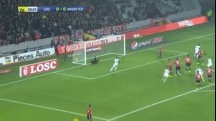 Capelle Goal -  Lille OSC vs SCO Angers  0-1  11.02.2017 (HD)