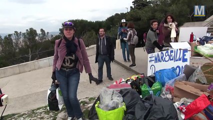 #1déchetparjour : Nettoyage de Notre Dame de la GARDE #2