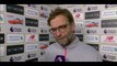 Klopp speaking after LFC beat Tottenham 2-0