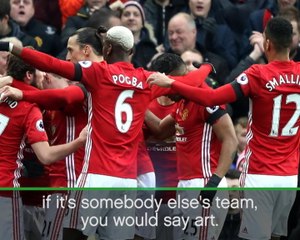 United's first half was like art - Mourinho